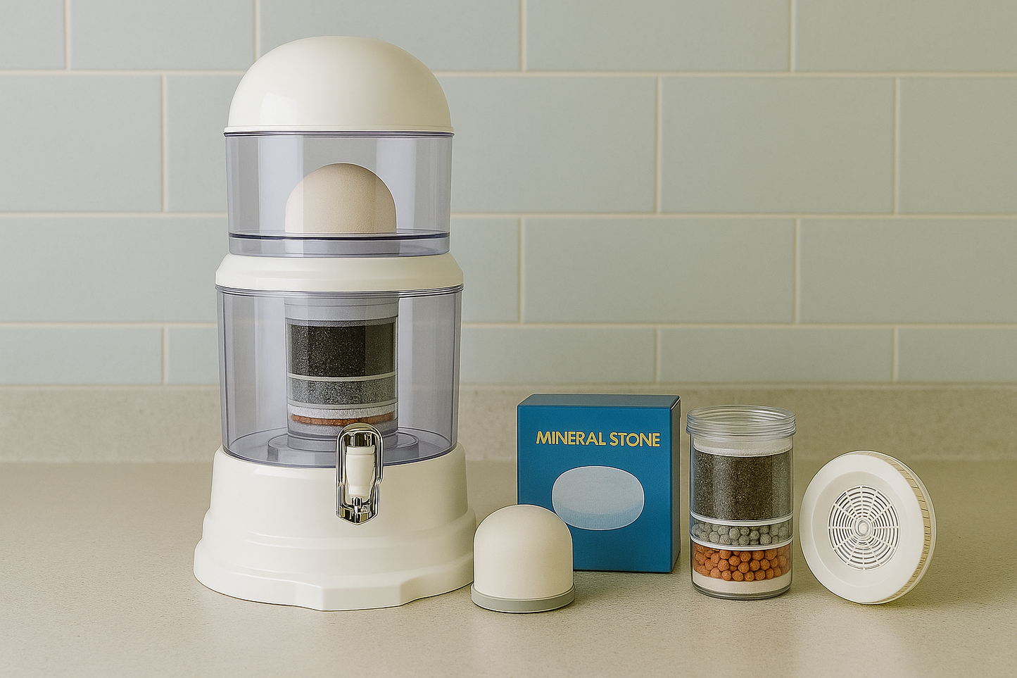 Purificador de Agua + Kit Extra de Filtros (Combo 2 años)